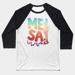 Mesa Rainbow Type Baseball T-Shirt